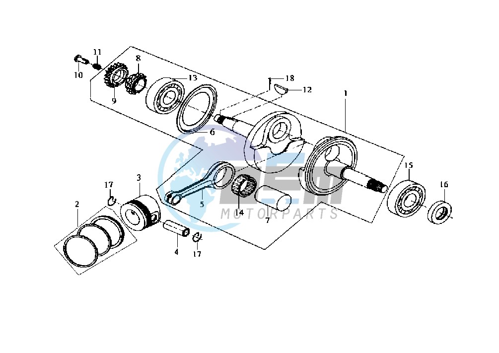 CRANKSHAFT-PISTON