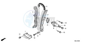 VFR800FH 2ED - (2ED) drawing THROTTLE BODY