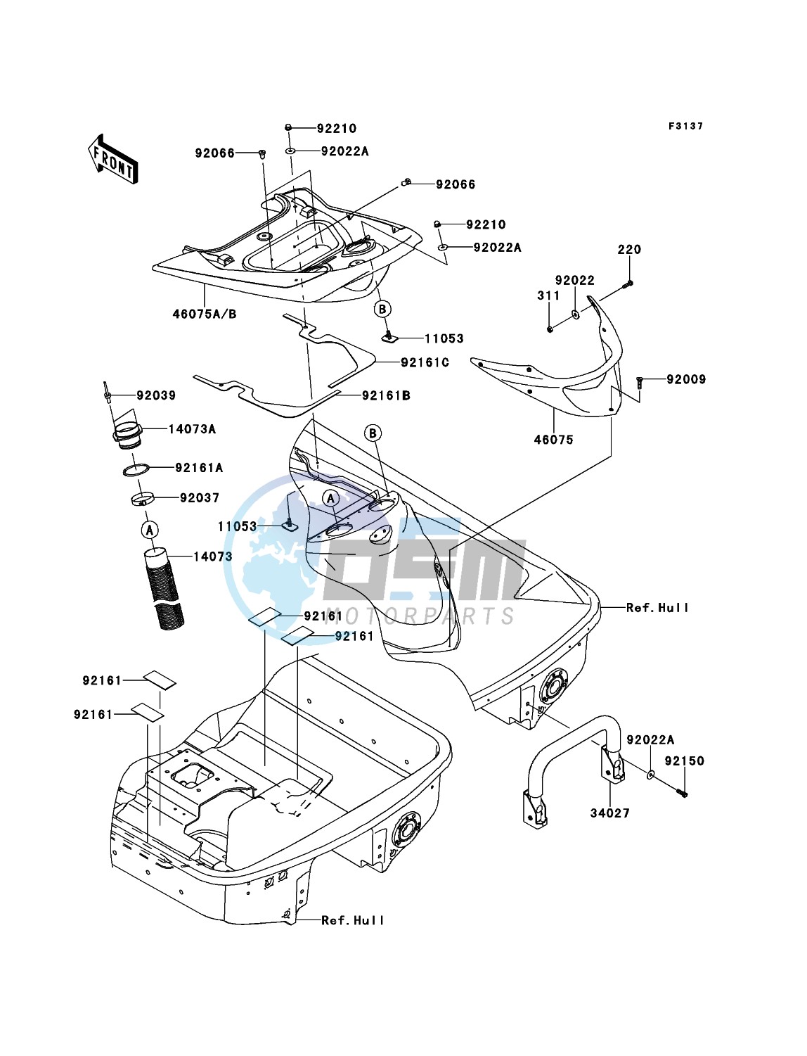 Hull Rear Fittings