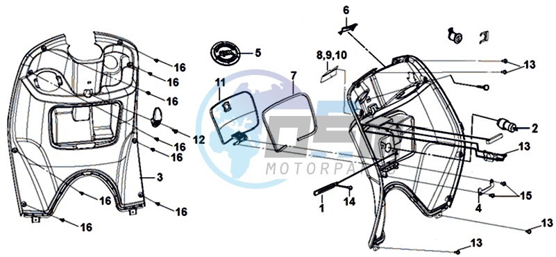 COVER INNER LEG