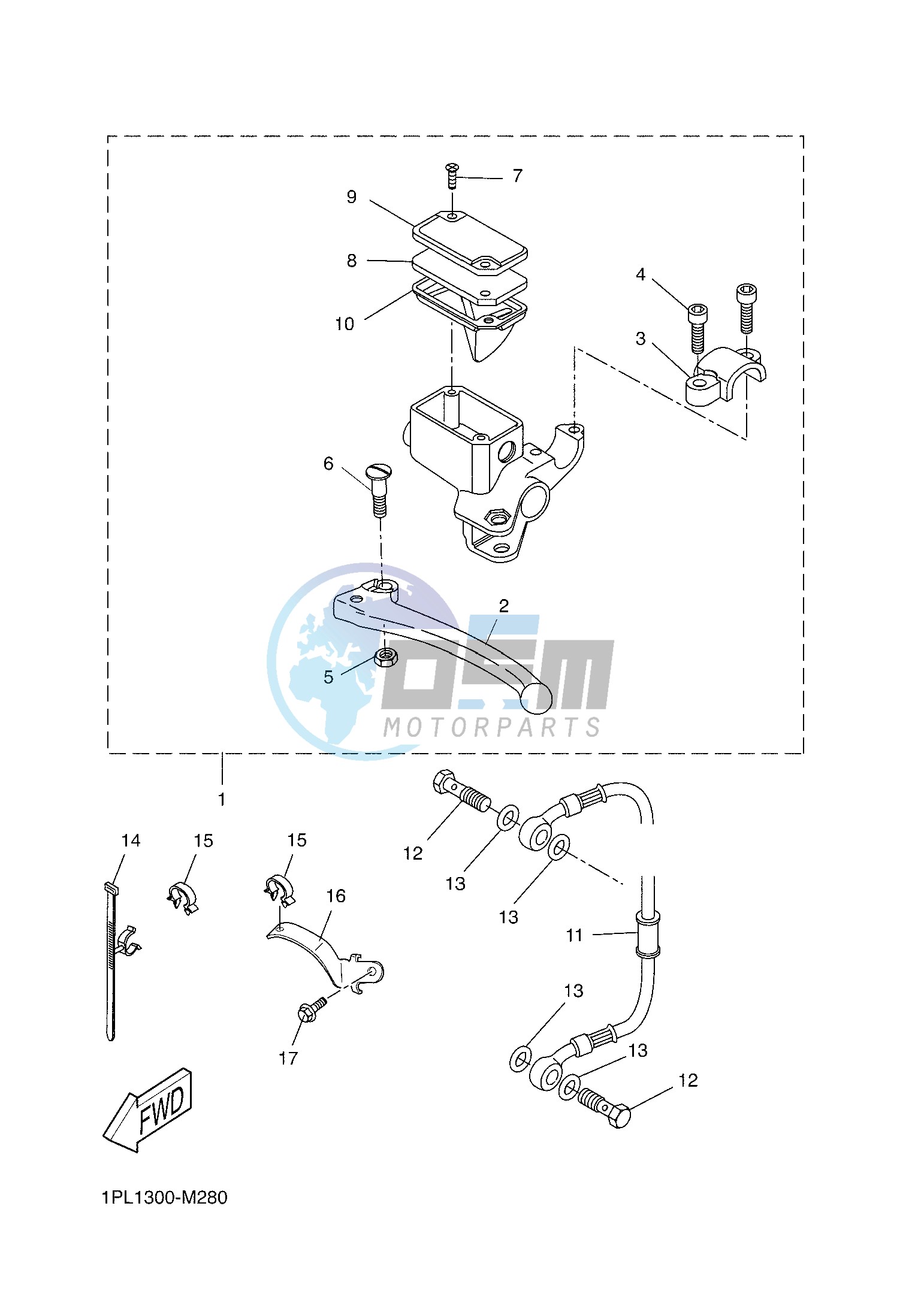 REAR MASTER CYLINDER