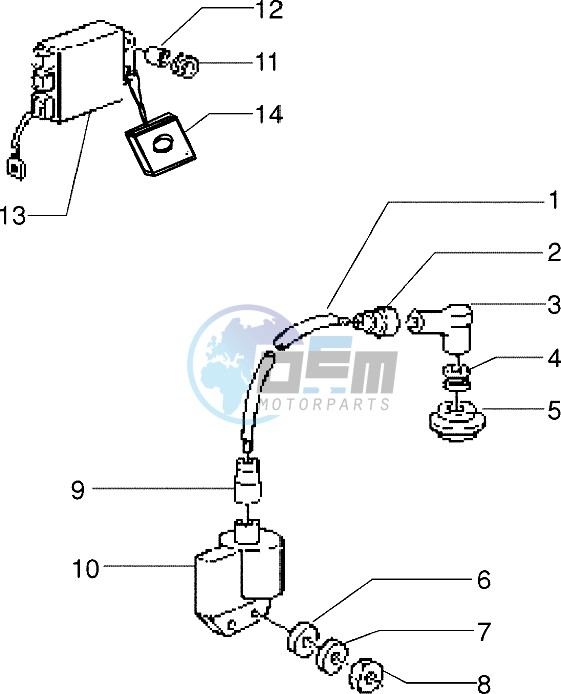 Electrical devices for vehicles with antistart