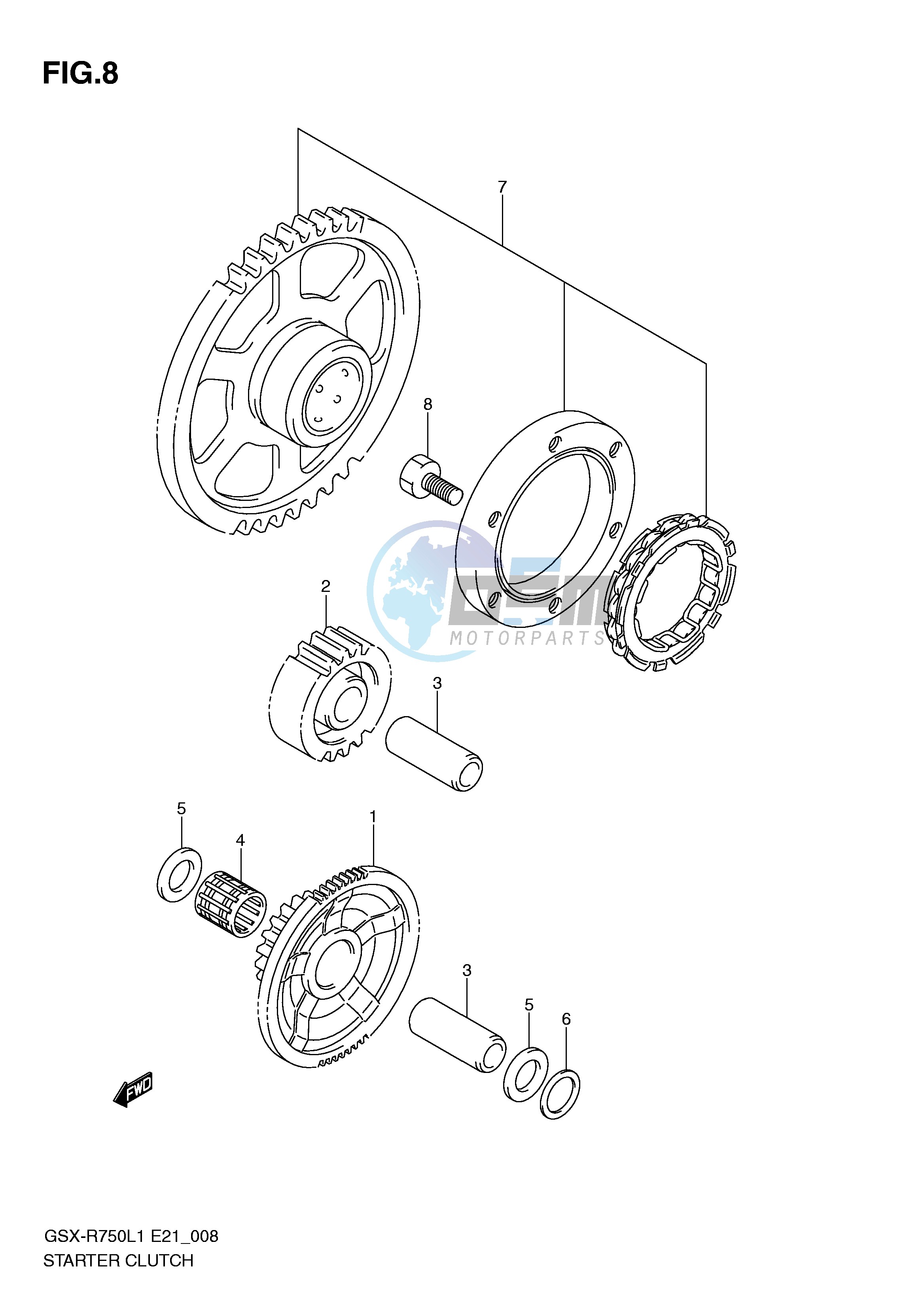 STARTER CLUTCH