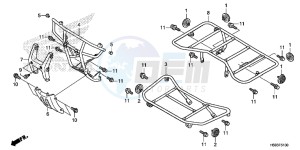 TRX250TMG TRX420 Europe Direct - (ED) drawing CARRIER