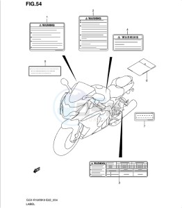 GSX-R1000 drawing LABEL