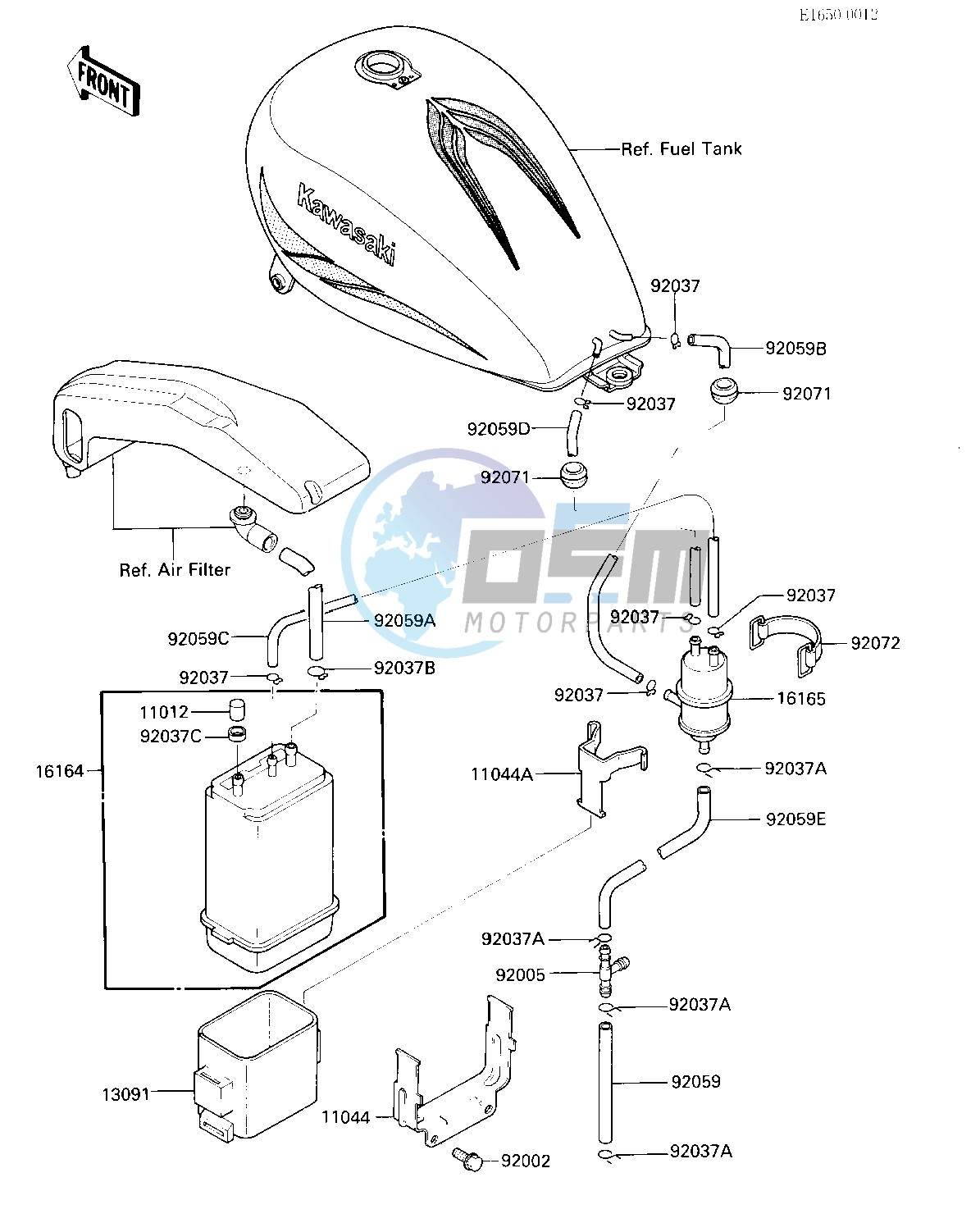 FUEL EVAPORATIVE SYSTEM