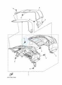 GPD150-A  (BV4G) drawing REAR BRAKE CALIPER