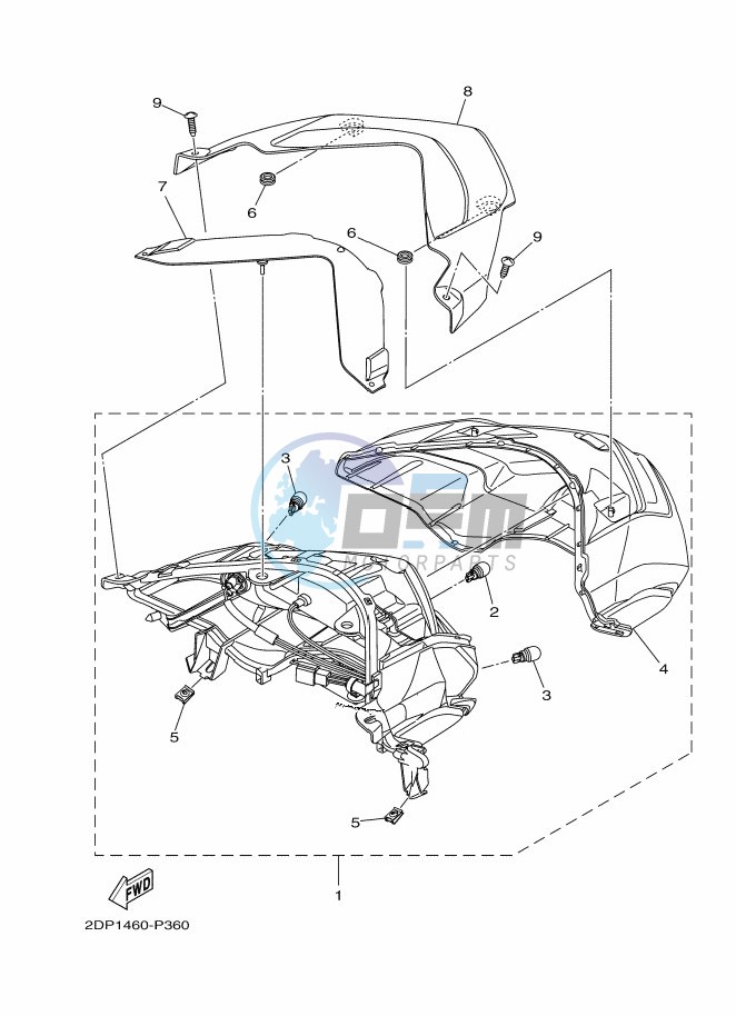 REAR BRAKE CALIPER