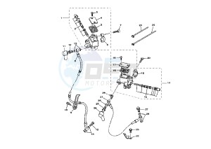 YP MAJESTY DX 250 drawing MASTER CYLINDER