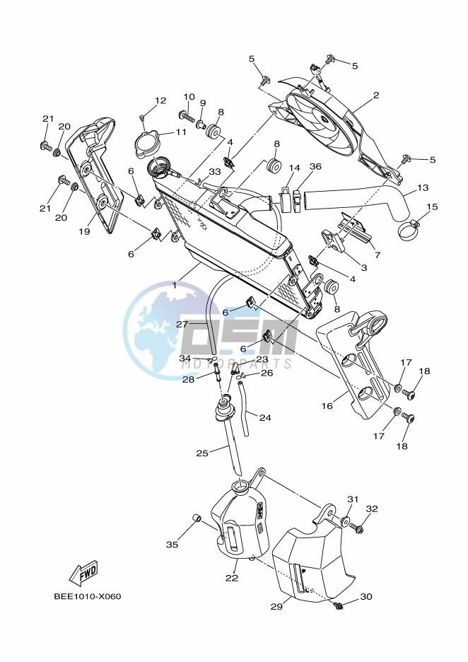 RADIATOR & HOSE