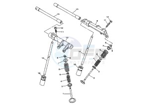 XV A WILD STAR 1600 drawing VALVE