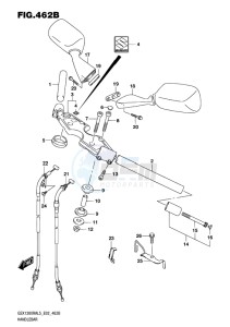 GSX-1300R ABS HAYABUSA EU drawing HANDLEBAR