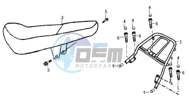 BUDDYSEAT - REAR LUGGAGE FRAME