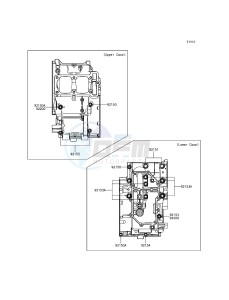 NINJA 300 EX300AGF XX (EU ME A(FRICA) drawing Crankcase Bolt Pattern