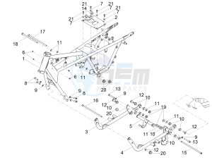 V9 Bobber 850 (APAC) drawing Frame