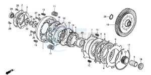 ST50 drawing CLUTCH