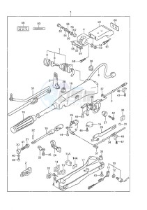 DF 60A drawing Tiller Handle