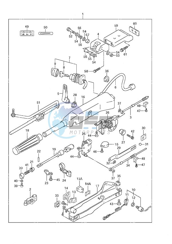 Tiller Handle