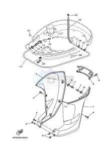 F250TXR drawing BOTTOM-COVER-2