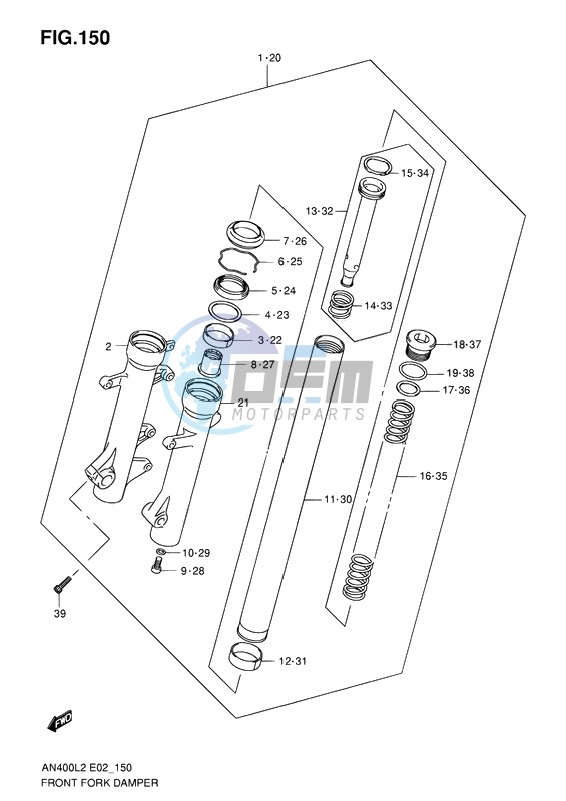 FRONT FORK DAMPER