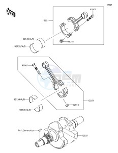 BRUTE FORCE 750 4x4i EPS KVF750GJF EU drawing Crankshaft