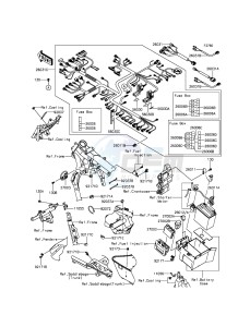 VULCAN_1700_VOYAGER_ABS VN1700BFF GB XX (EU ME A(FRICA) drawing Chassis Electrical Equipment