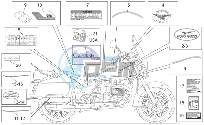 Plate set-decal-op.handbooks