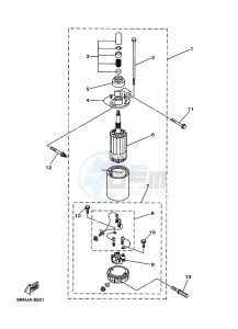 F15A drawing STARTER-MOTOR