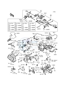 VULCAN S EN650AGFA XX (EU ME A(FRICA) drawing Chassis Electrical Equipment