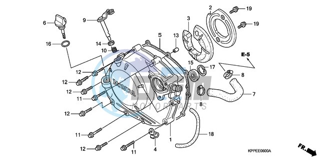 RIGHT CRANKCASE COVER