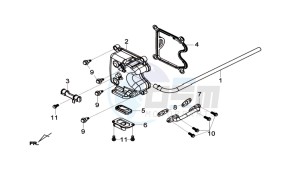 GTS 125I drawing CYLINDER HEAD COVER