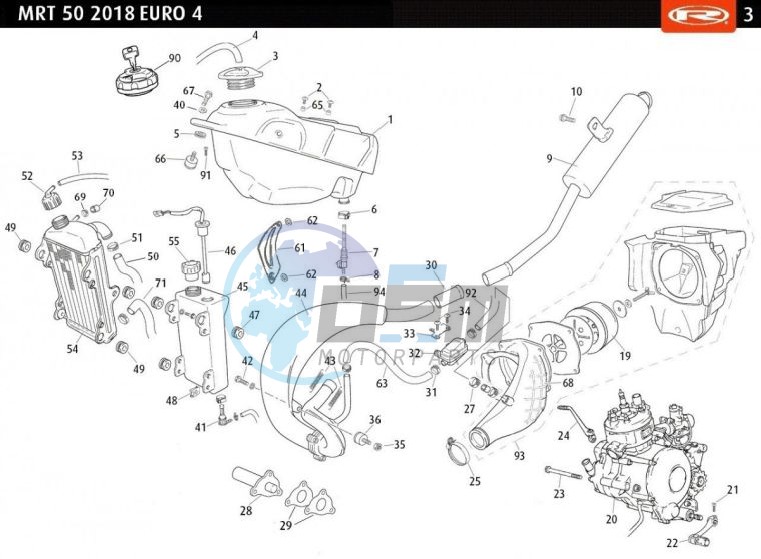 TANK-EXHAUST-RADIATOR