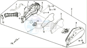 MIO 100 L6 drawing AIRFILTER