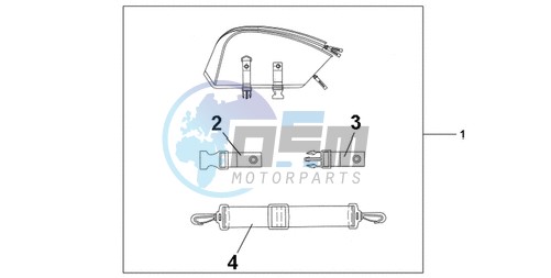 REAR SEAT BAG