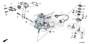 TRX420FPAD TRX420 Europe Direct - (ED) drawing STEERING SHAFT (EPS)