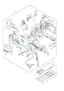 DF 9.9 drawing Remote Control w/Remote Control