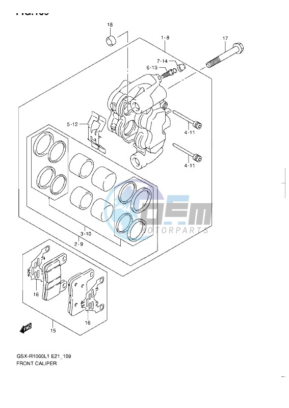 FRONT CALIPER