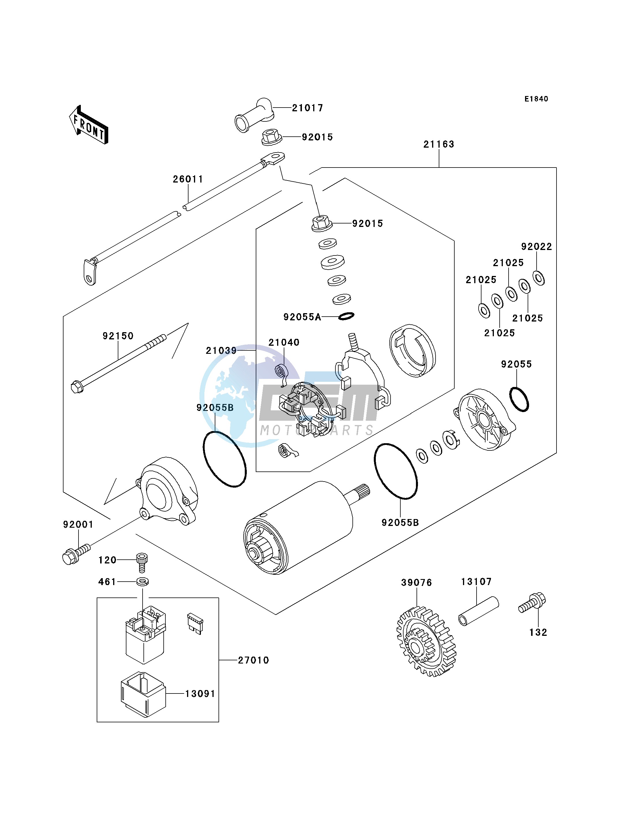 STARTER MOTOR