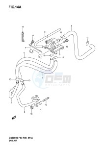 GS500 (P3) drawing 2ND AIR (GS500F P33 GS500FK6 P3 GS500 FK6 P28)