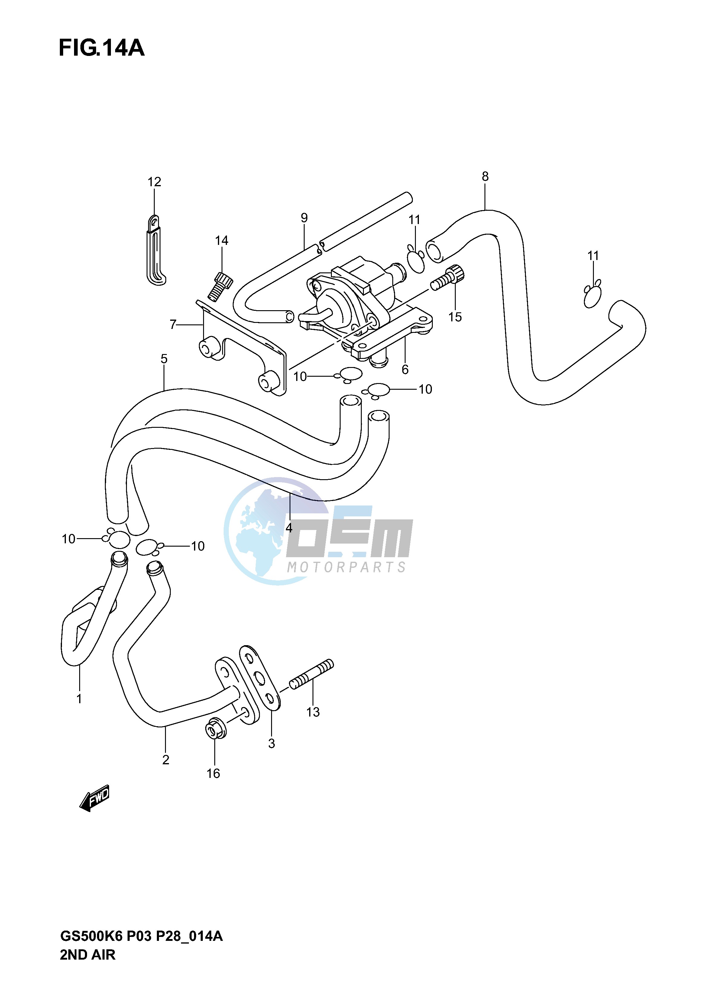 2ND AIR (GS500F P33 GS500FK6 P3 GS500 FK6 P28)