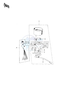 MC1 (A-B) 90 drawing METER _IGNITION SWITCH