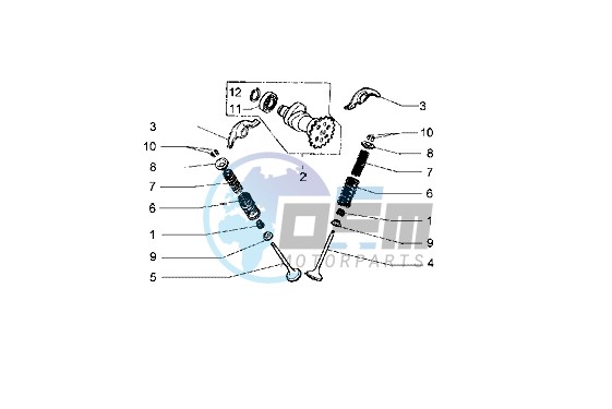 Camshaft -Valves