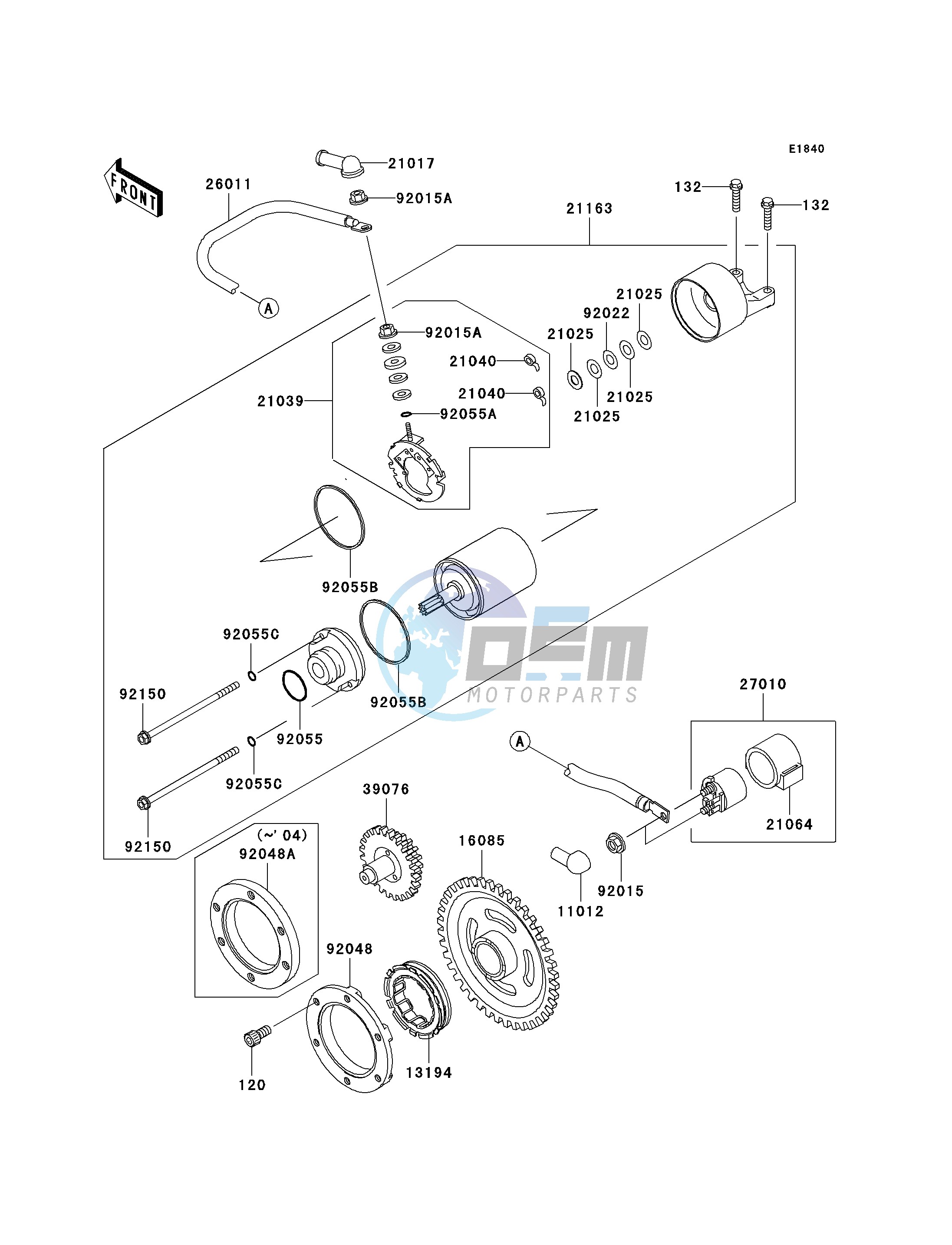 STARTER MOTOR