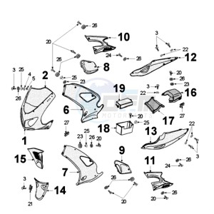 XR6 E EX drawing COWLING