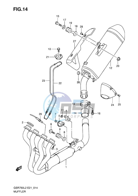 MUFFLER