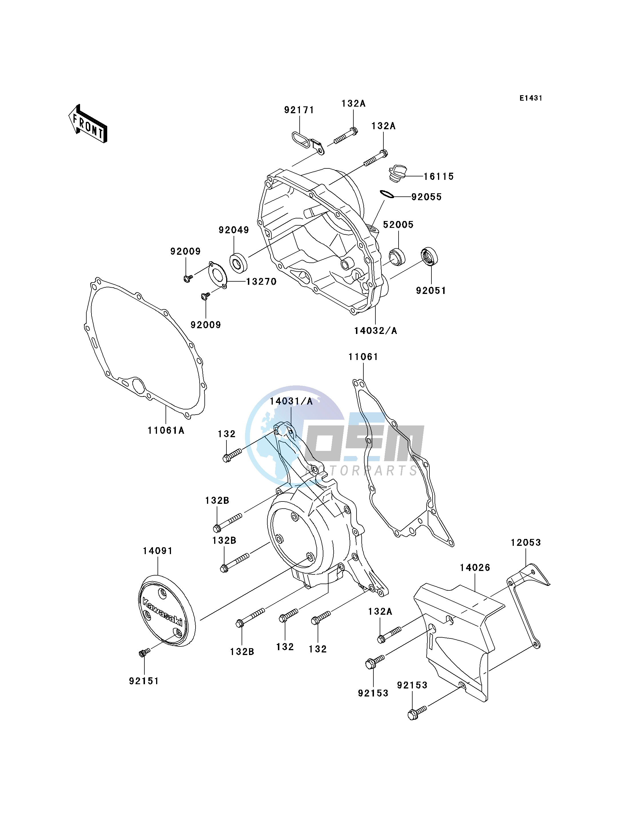 ENGINE COVER-- S- -