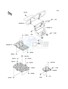 KVF 650 A [PRAIRIE 650 4X4] (A1) [PRAIRIE 650 4X4] drawing GUARD-- S- -