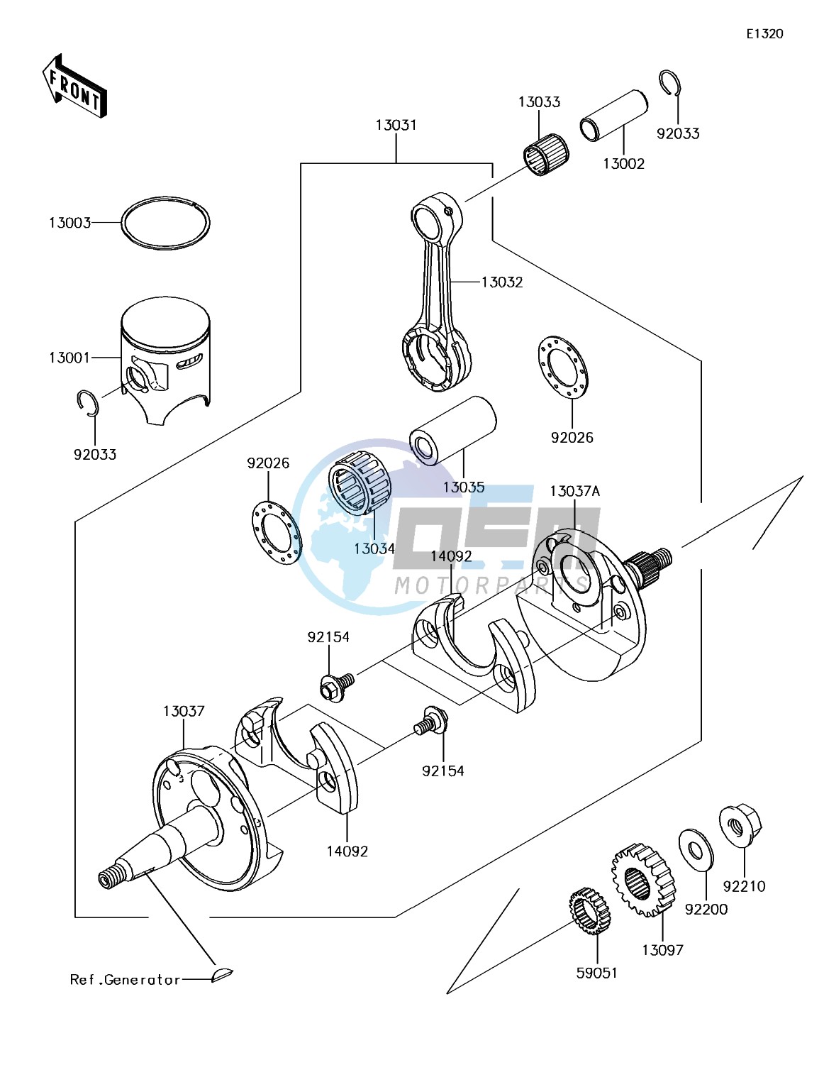 Crankshaft/Piston(s)