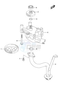 DF 200AS drawing Oil Pump