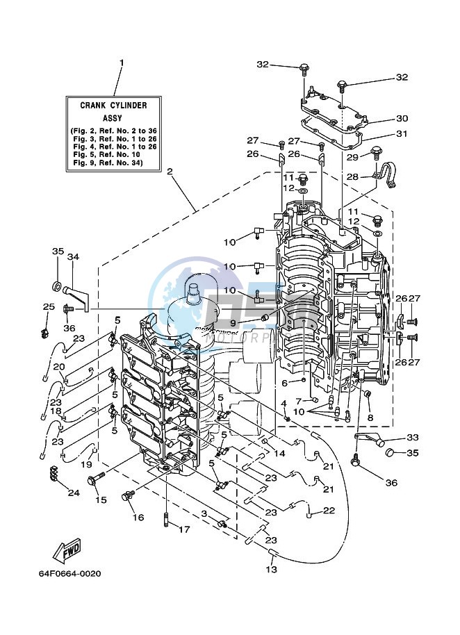 CYLINDER--CRANKCASE